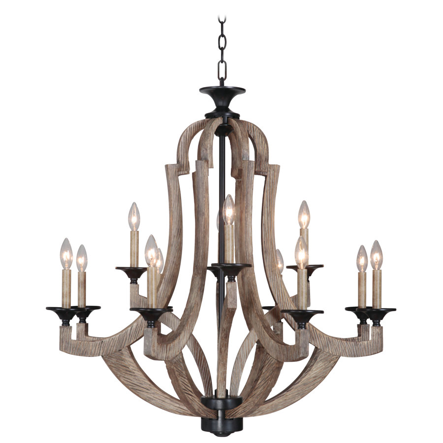 Fortunato 12-Light Candle Style Empire Chandelier
