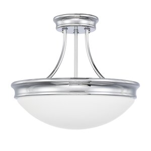 Stacie 3-Light Semi Flush Mount