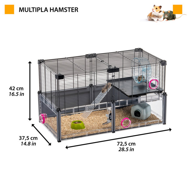 Käfige & Zubehör Hamster/Kleintierzubehör Haustierbedarf Kleintiere Ställe 