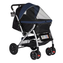 dog stroller for 2