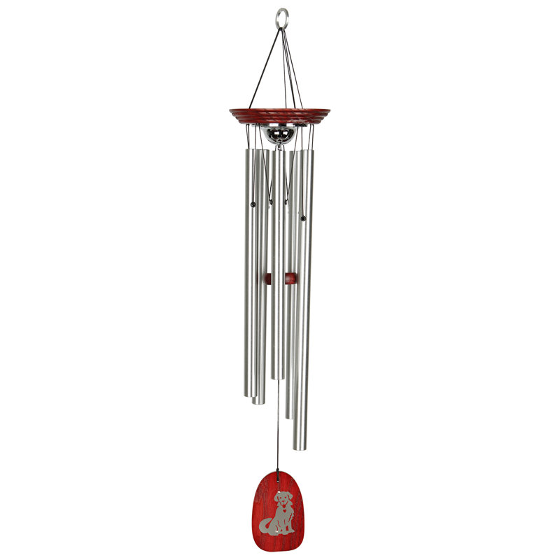 dog memorial wind chime