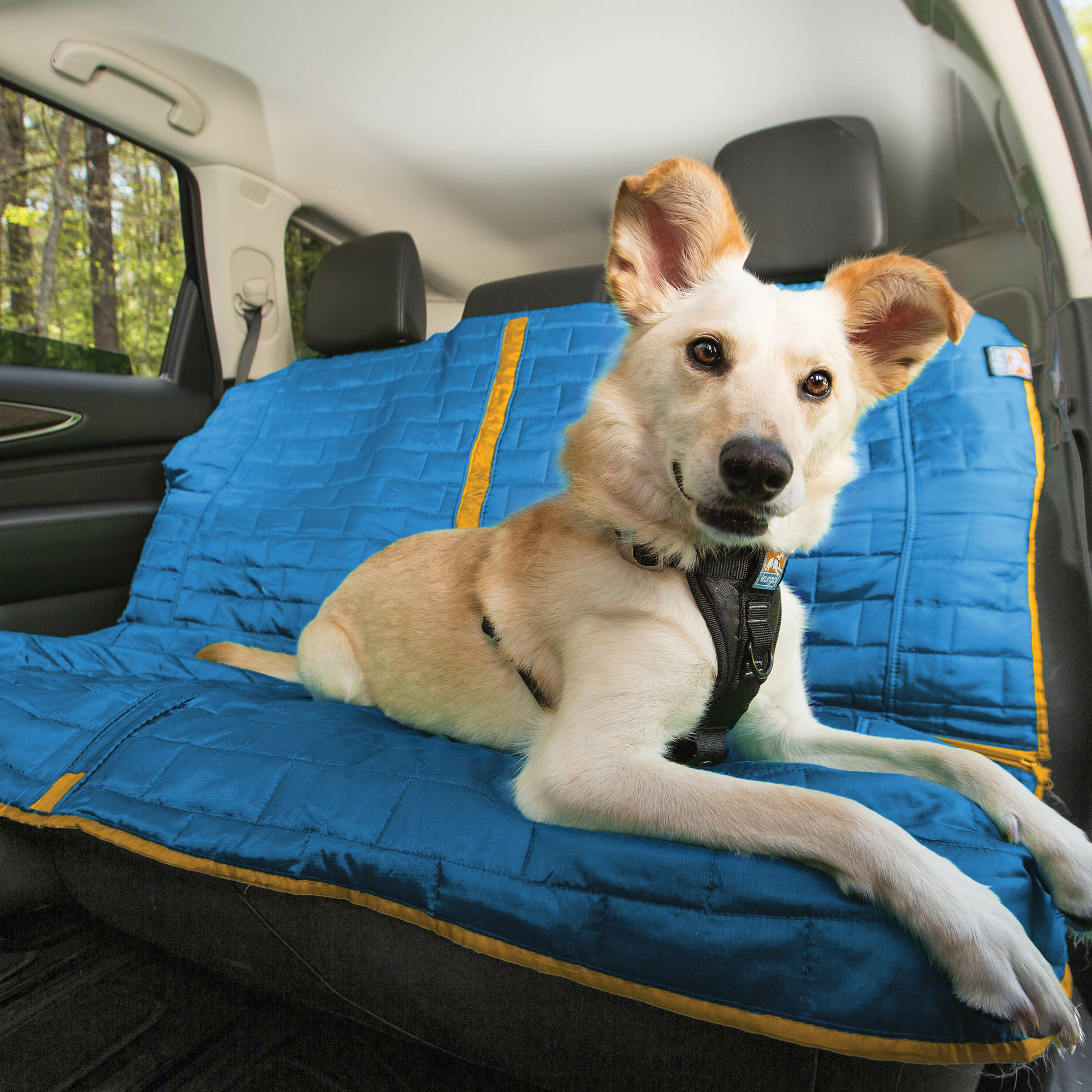 blue bench seat cover