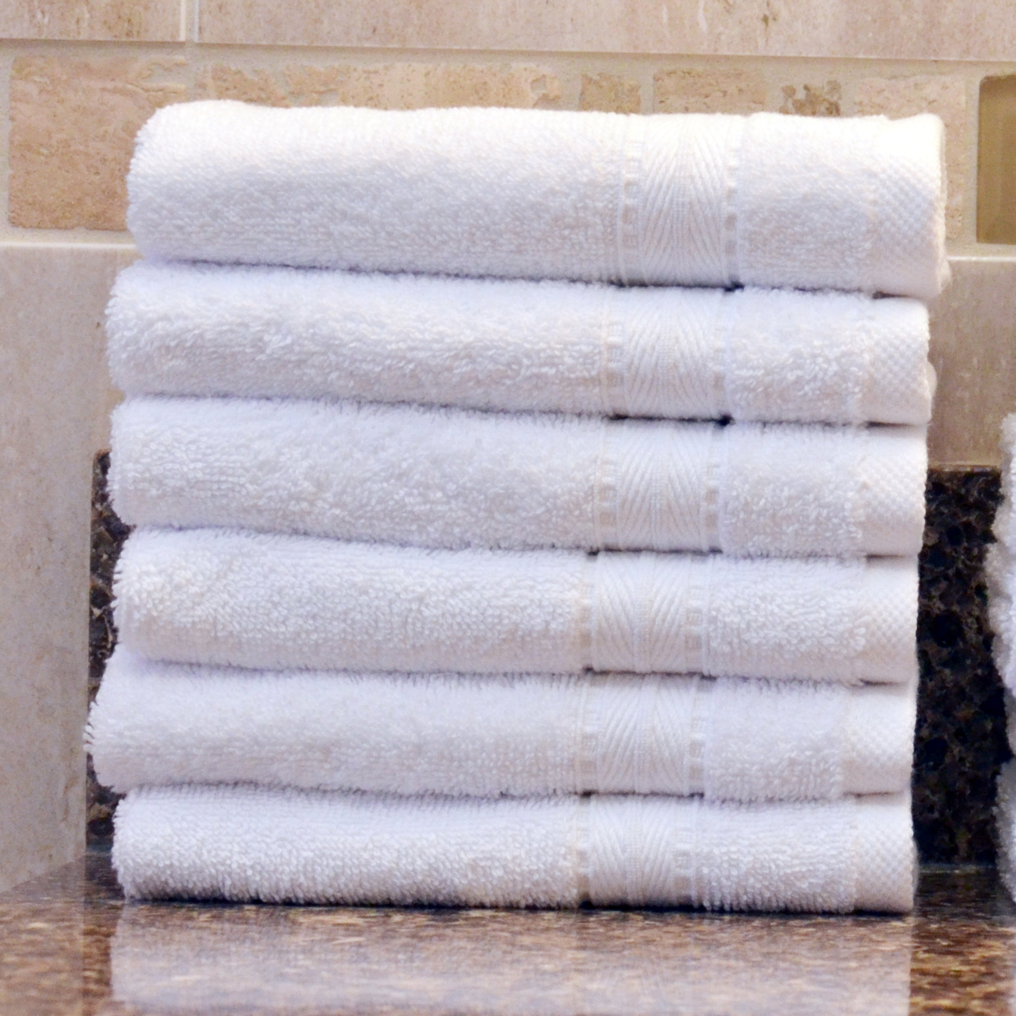 Charlton Home Marasco Luxury Hotel Spa 12 Piece Turkish Cotton Washcloth Towel Set Reviews Wayfair