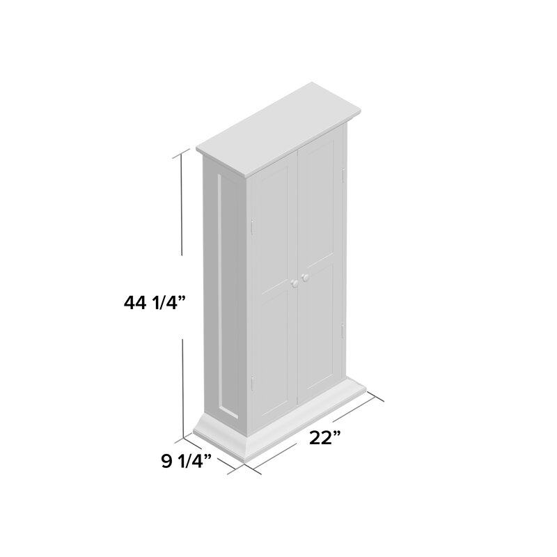 Red Barrel Studio Calahan Cd Dvd Multimedia Cabinet Reviews