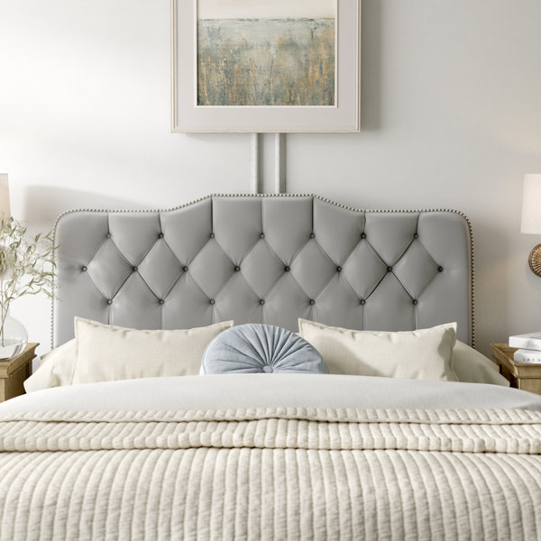 Kelly Clarkson Home McCrory Upholstered Panel Headboard & Reviews