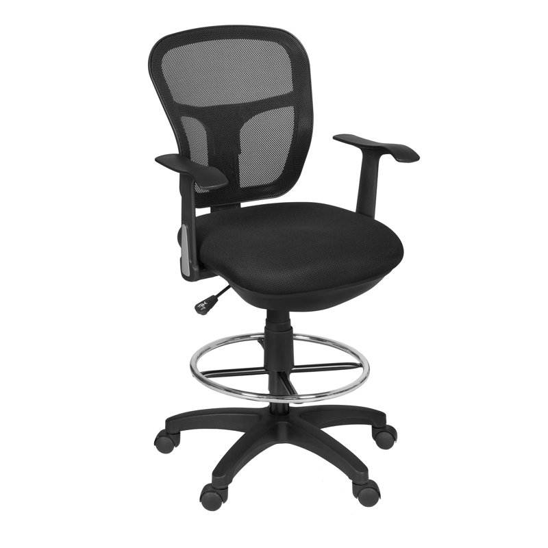 Regency Niche Harrison Mid Back Mesh Drafting Chair Wayfair