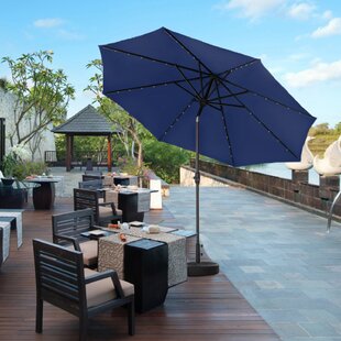 Sunbrella Navy Umbrella Wayfair