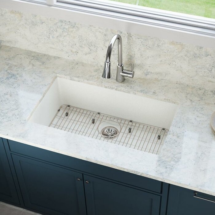 Quartz Luxe 33 L X 18 W Undermount Kitchen Sink