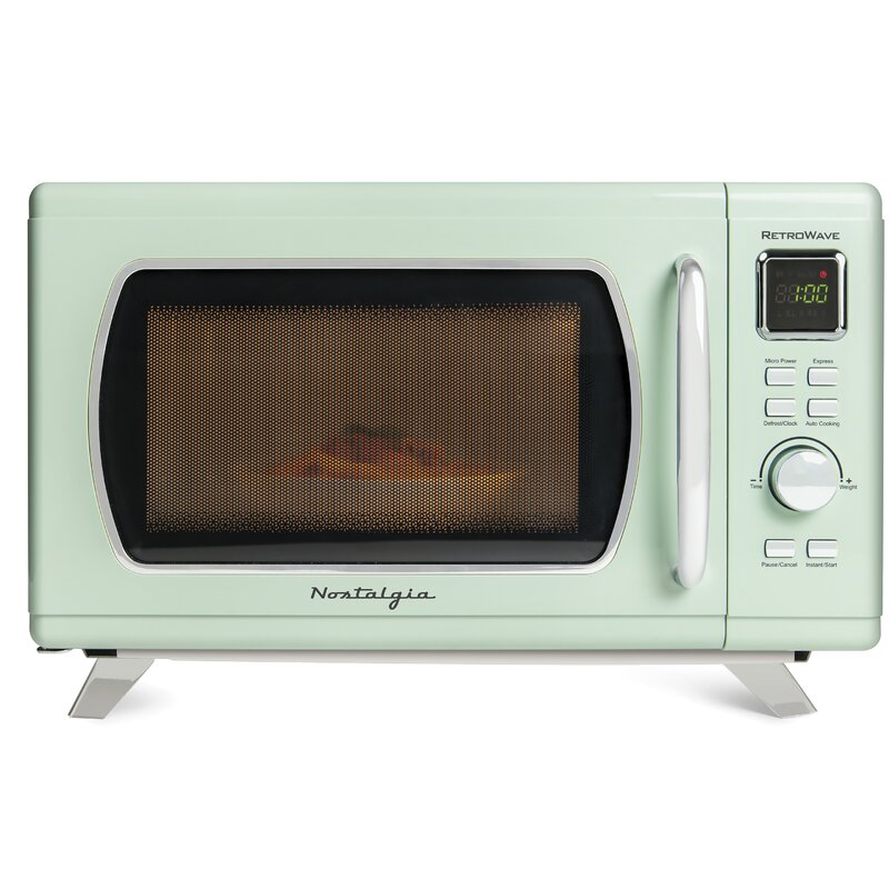 nostalgia retro microwave