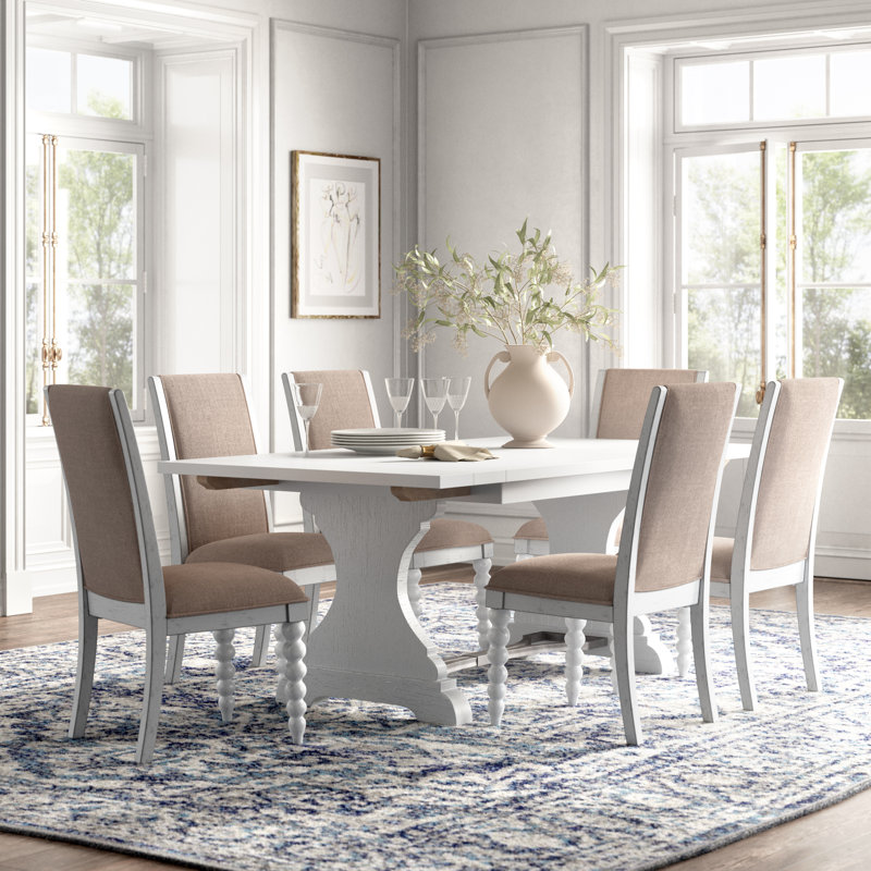Kelly Clarkson Home Jaclin 7 - Piece Butterfly Leaf Dining ... (800 x 800 Pixel)
