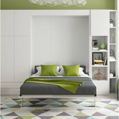 Brayden Studio Gautreau Queen Murphy Bed Wayfair Gautreau Queen Murphy Configurable Bedroom Set