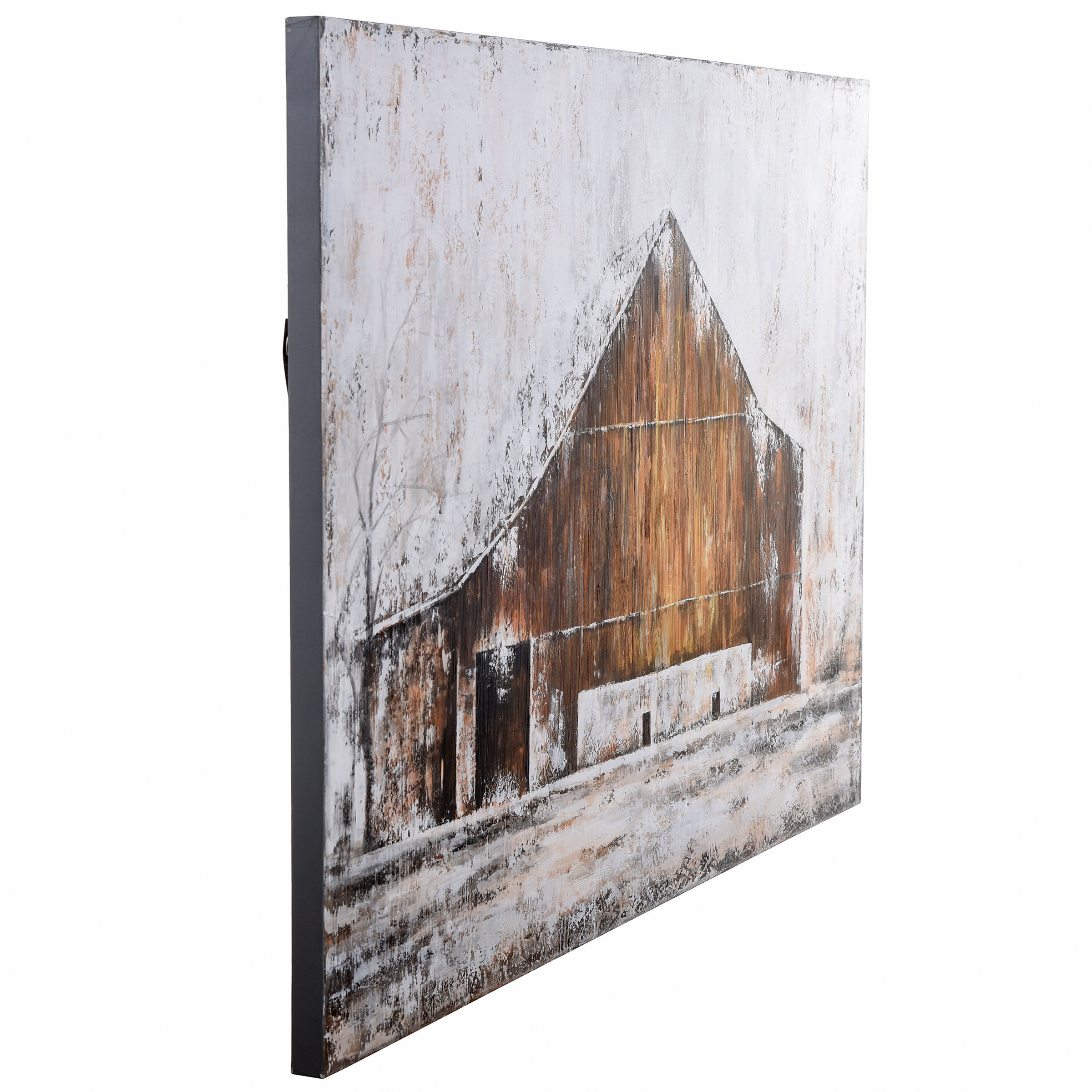 Rosalind Wheeler Aged Barnhouse Aged Barnhouse - Picture Frame Painting ...