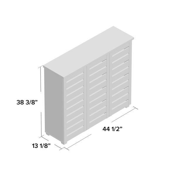 Ostrowski 20 Pair Shoe Storage Cabinet Reviews Birch Lane