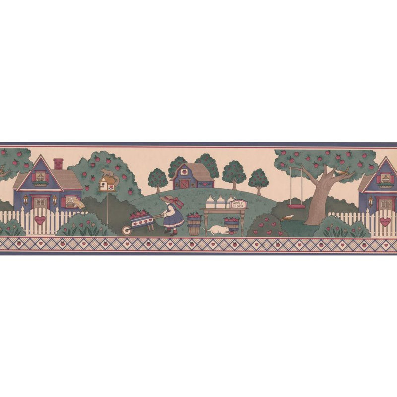 August Grove Asta 15 L X 7 W Wallpaper Border Follow us for regular updates on awesome new wallpapers! wayfair