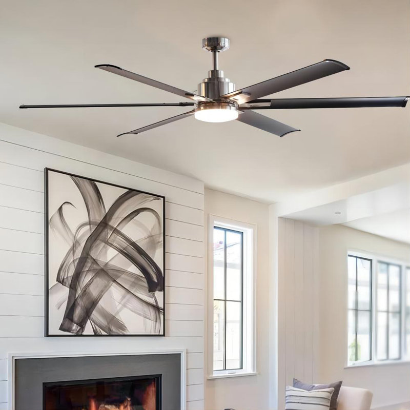 Wade Logan® Angjelina 72'' Ceiling Fan with LED Lights & Reviews | Wayfair