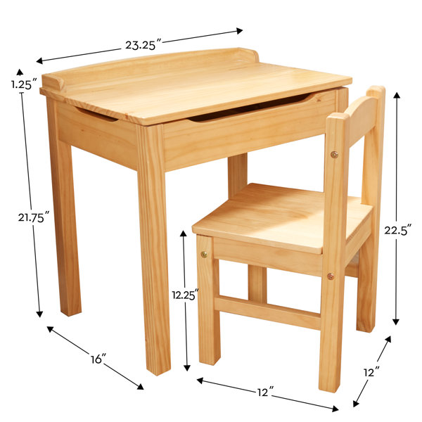 melissa and doug desk white