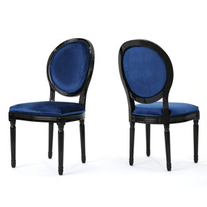 Blue Velvet Dining Chair | Wayfair Blue Velvet Dining Chair | Wayfair