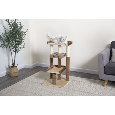 Go Pet Club 35 Iq Box Cat Tree Reviews Wayfair
