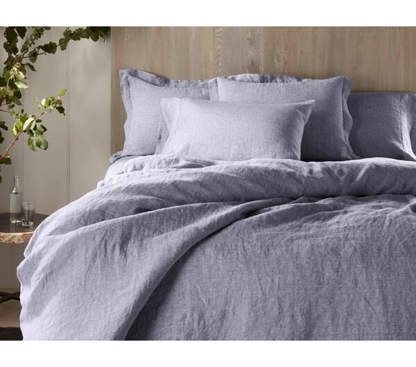 Coyuchi Organic Linen Single Reversible Duvet Cover Wayfair