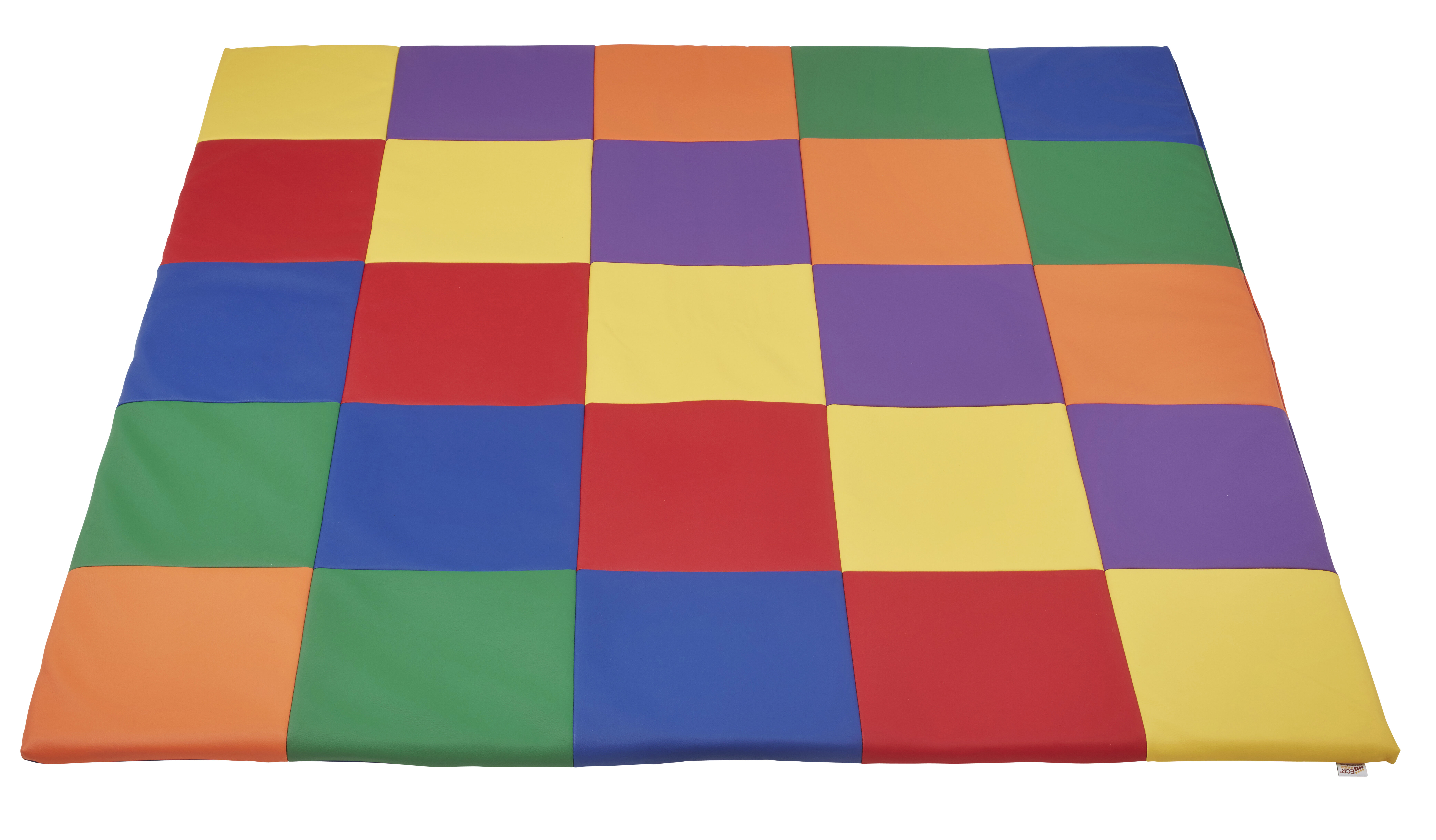 memory foam soft cushioned patchwork baby and toddler activity play mat