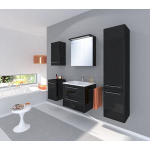Kampen Living 5-tlg. 60 cm Wandmontierter Wascht..