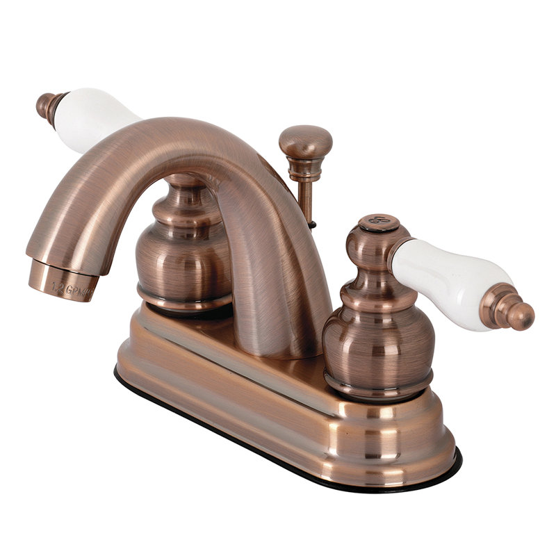 Kingston Brass Restoration Centerset Bathroom Faucet With Drain Assembly Reviews Wayfair
