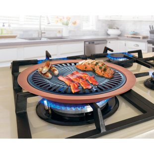 2 Piece Copper Stove Top Non Stick Grill Pan Set 2 Piece Copper Stove Top Non Stick Grill Pan Set