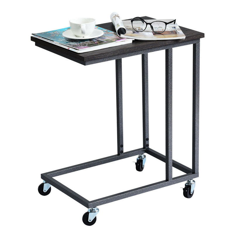 17 Stories Summerfield Wheel End Table Wayfair