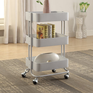 Zadiee 3 Tier Bar Cart by Zipcode Design