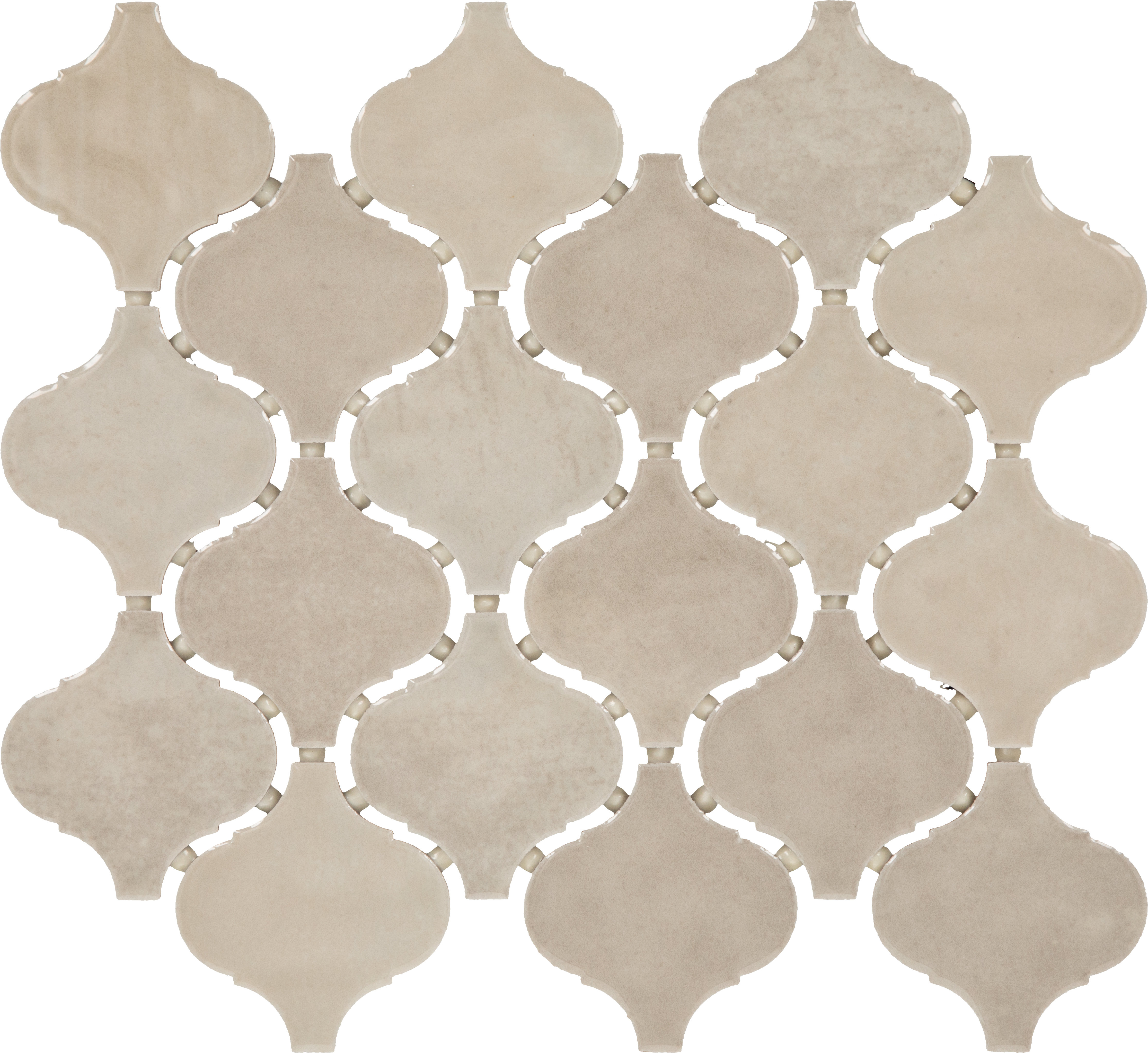 Daltile Mesmerist 3" x 3" Ceramic Arabesque Mosaic Tile Wayfair