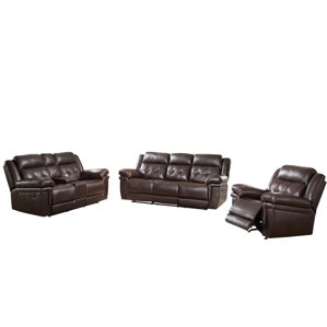 Farrell 3 Piece Living Room Set by Darby Home Co
