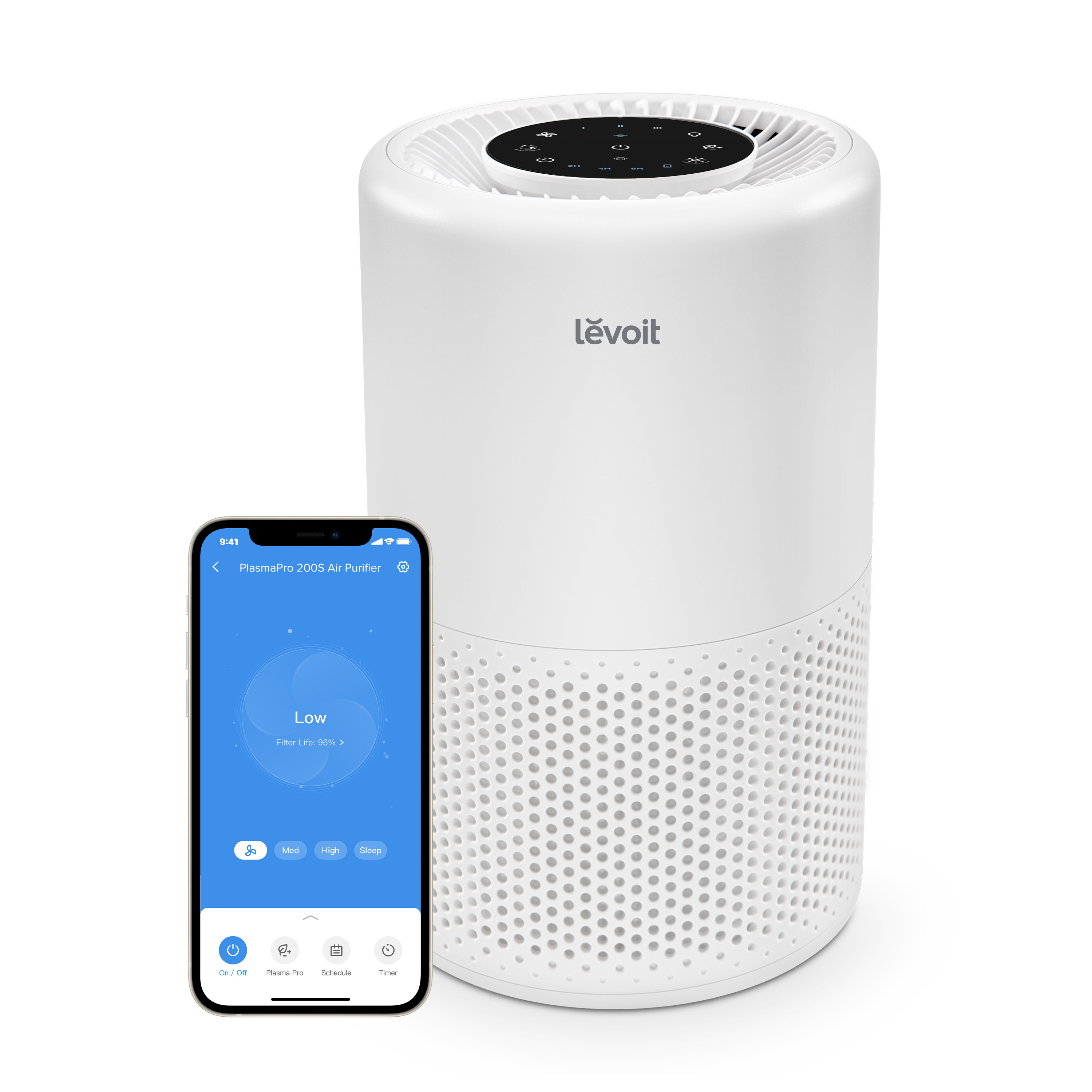 Levoit Plasmapro Smart True HEPA Air Purifier & Reviews Wayfair