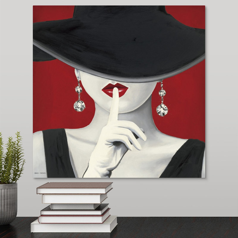 Great Big Canvas Haute Chapeau Rouge I By Marco Fabiano Painting
