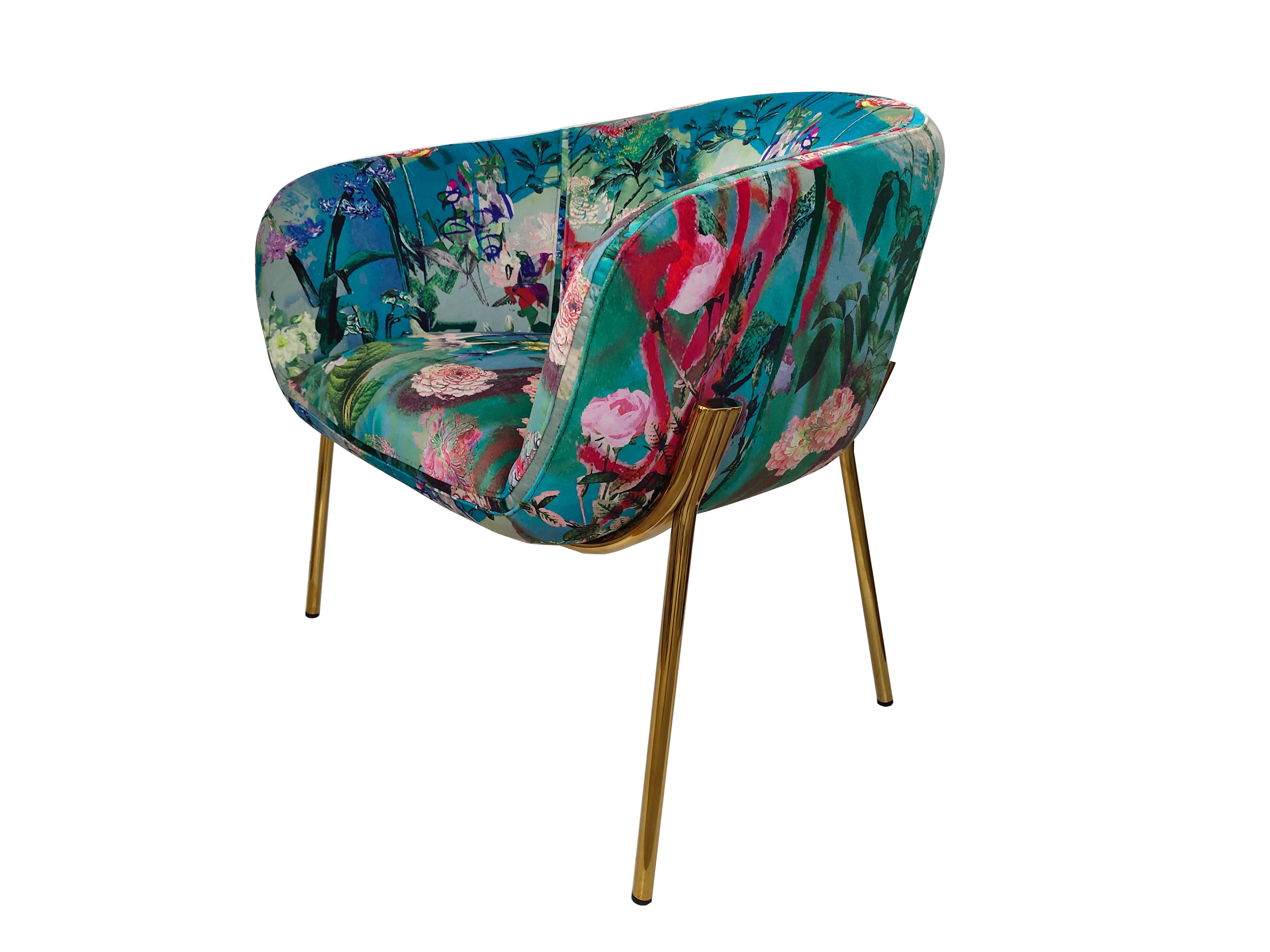 Lansen 30'' Wide Tufted Velvet Barrel 