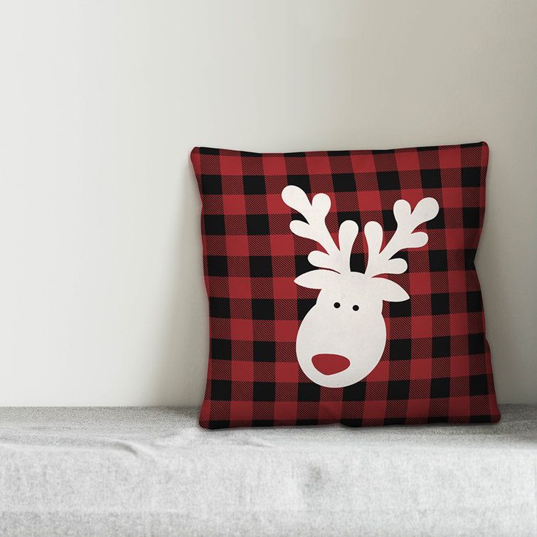 reindeer pillow