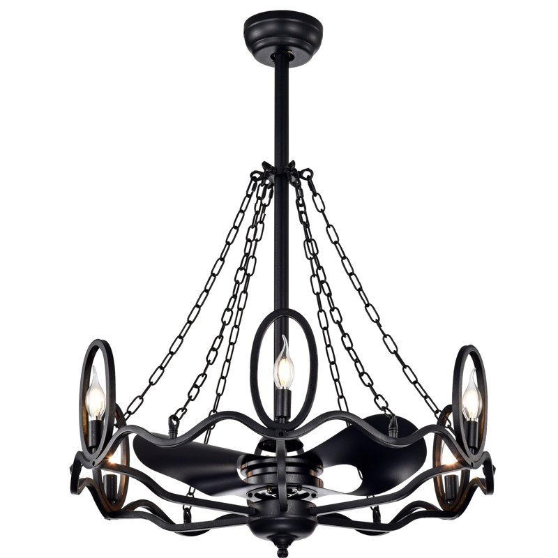 Williston Forge 29 Weiss Industrial 3 Blade Ceiling Fan With