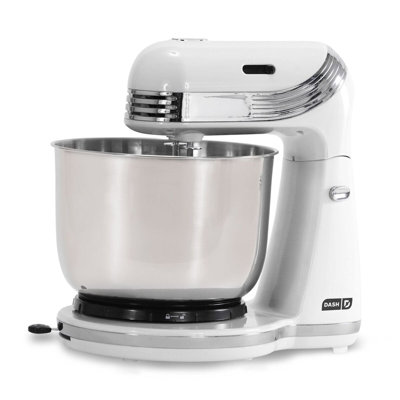 DASH Dash Everyday 6 Speed 2.5 Qt. Stand Mixer  Color: White