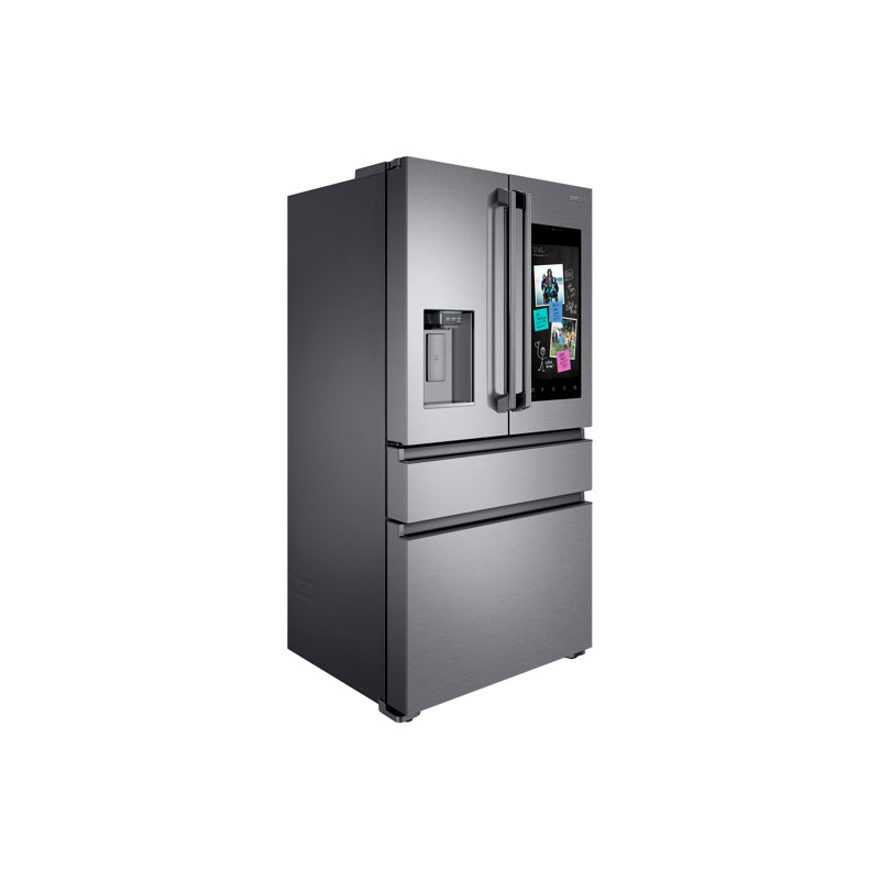 Samsung 36 Counter Depth French Door Energy Star 22 2 Cu Ft Smart Refrigerator Reviews Wayfair