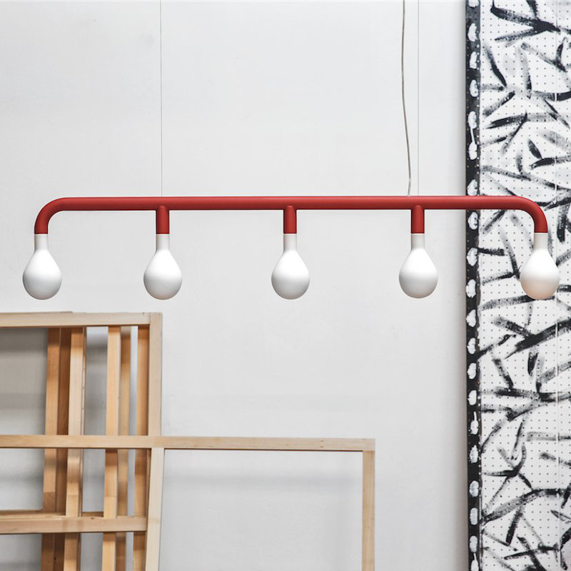 Calligaris Pom 5 Light Kitchen Island Linear Pendant Wayfair Light Kitchen Island Linear Pendant