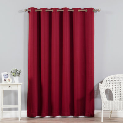 Red Curtains Amp Drapes Wayfair