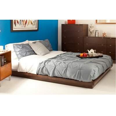 Calvin Platform Bed Urbangreen Furniture Wood Veneer Maple Size