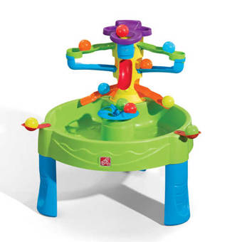 baby activity table with balls