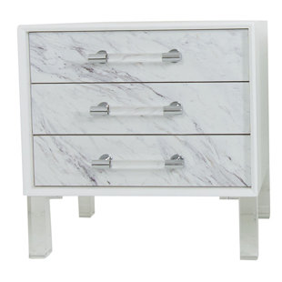 Carrera End Table With Storage by ModShop Cheap