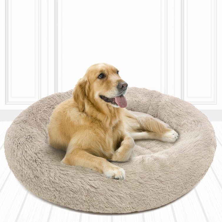 extra large donut dog bed