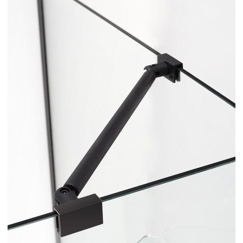 Aston Bromley 34 X 72 Rectangle Hinged Shower Enclosure Wayfair