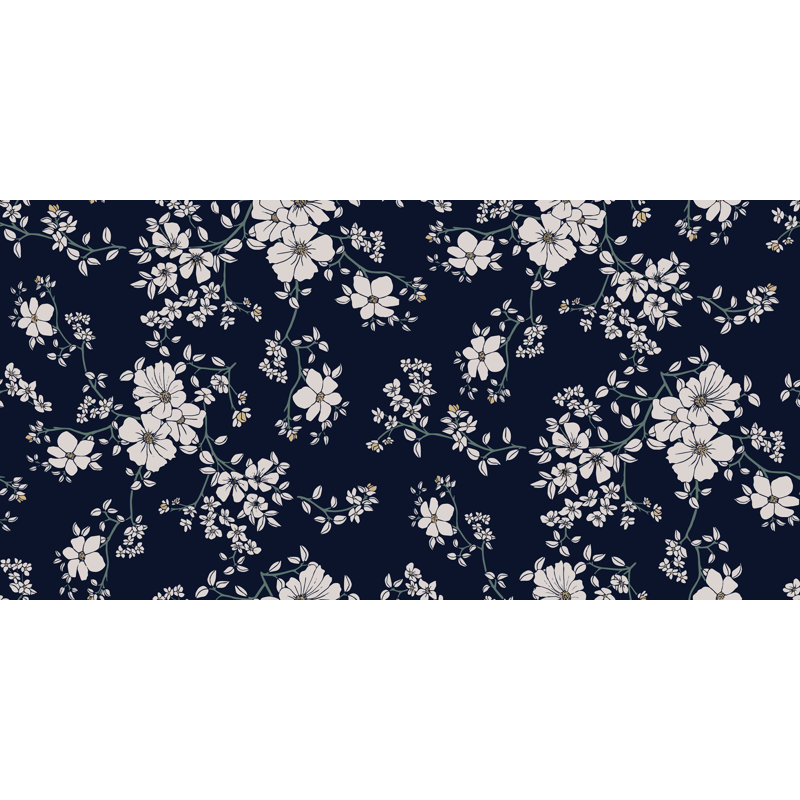Ebern Designs Quinnipiac Magnolia Flower 10 L X 24 W Peel And