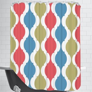 Serpentine Shower Curtain