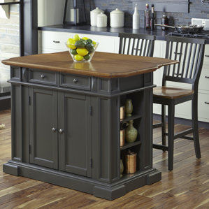 Collette Kitchen Island Set by August Grove