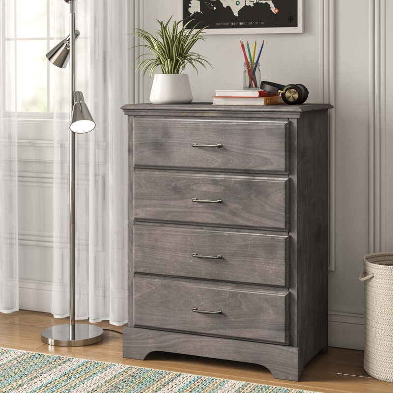 Grovelane Teen Ciara 4 Drawer Dresser Reviews Wayfair