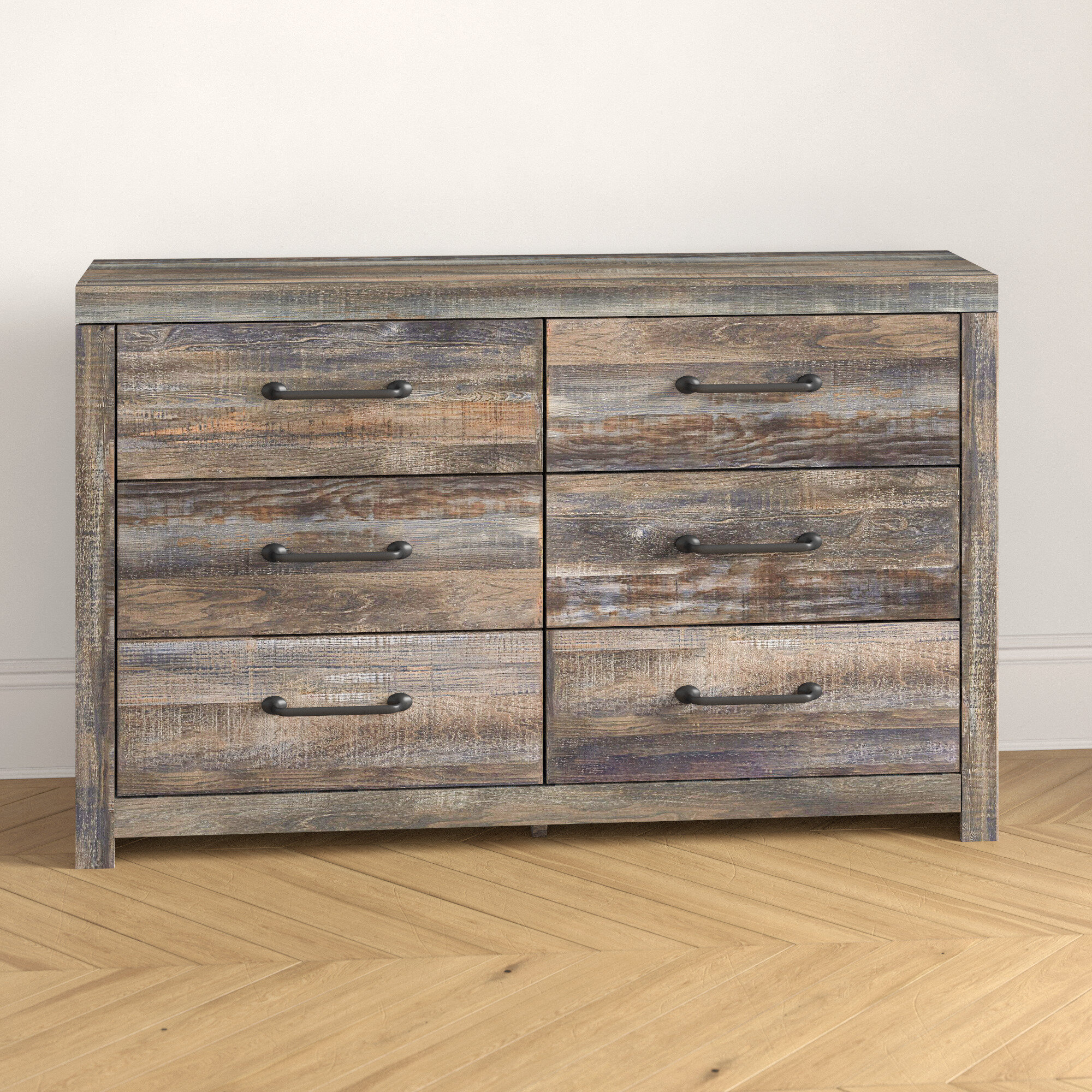 Foundstone Cali 6 Drawer Double Dresser Reviews Wayfair